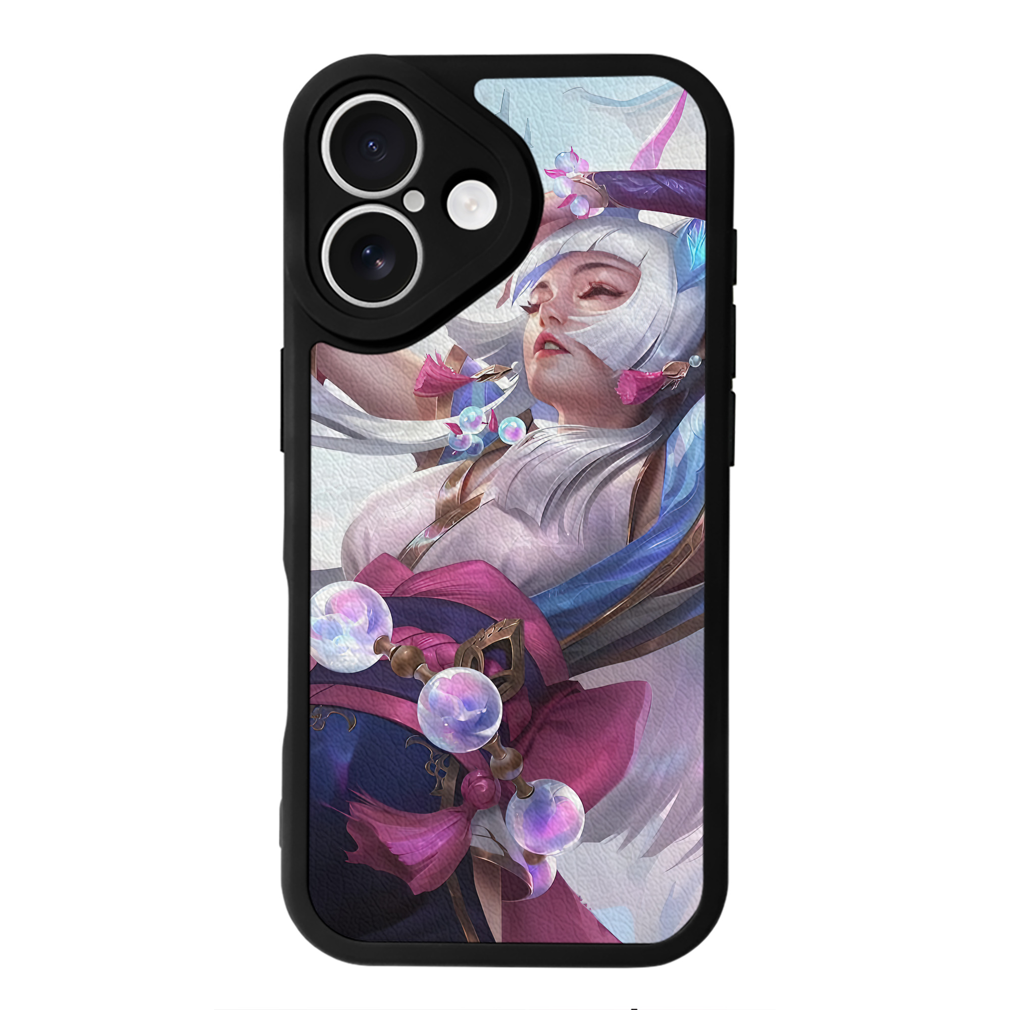 リーグ・オブ・レジェンド League of Legends LOL 【iPhone 16シリーズ対応】シリコンスマホケース（レザー調） 材質：シリコン